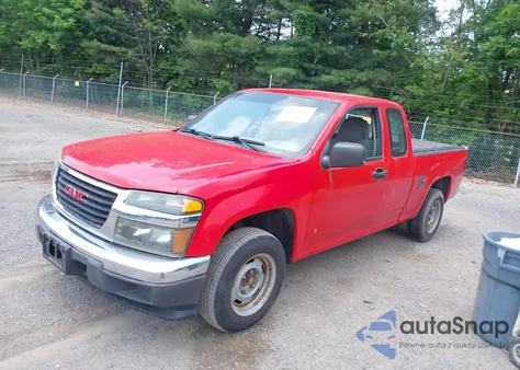 2007 GMC Canyon Work Truck z USA, uszkodzony, nr VIN 1GTCS19E578118942